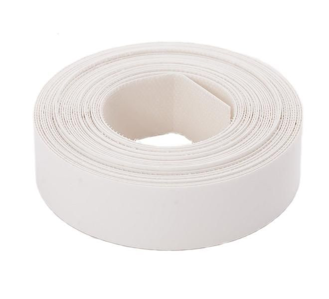 Кромка белая 20метров клеевая для мебели меламиновая 19 мм, белая (кромочный материал),  #1