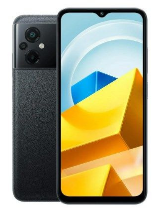 Poco Смартфон M5, 64 GB, Black (22071219CG) 4/64 ГБ, черный #1