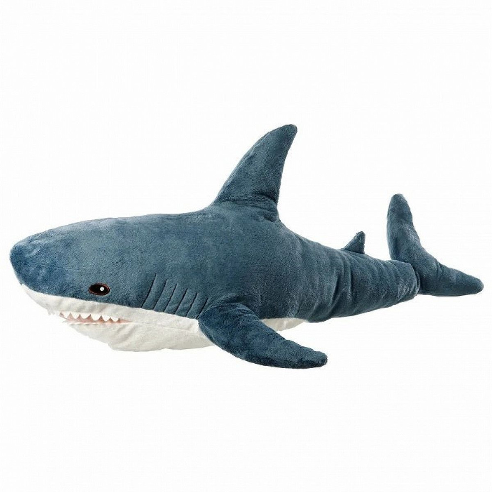 Мягкая игрушка-подушка AngelToys Акула Shark, 120 см - купить с доставкой  по выгодным ценам в интернет-магазине OZON (1125129622)