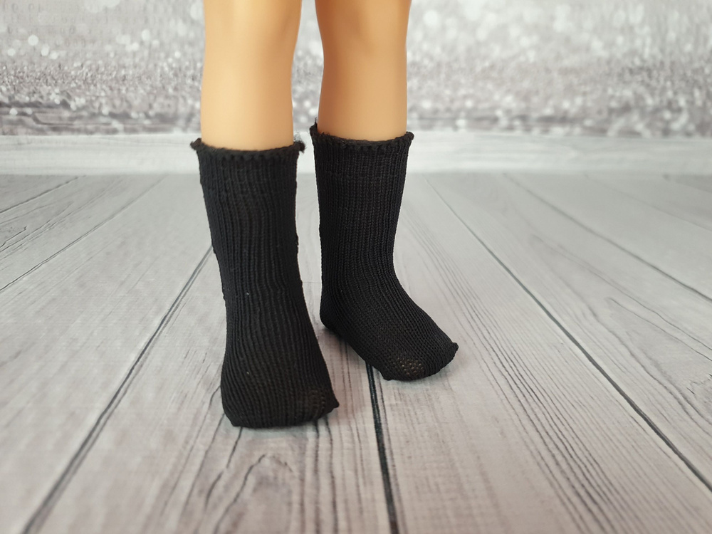 Одежда для кукол носки черные 32-34см Paola Reina #1