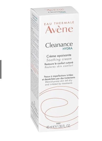 Крем для лица Avene Cleanance Hydra успокаивающий для пересушенной проблемной кожи 40 мл  #1