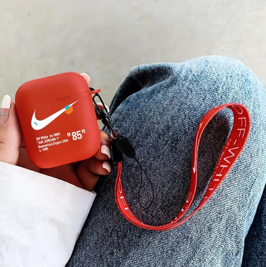 Чехол для наушников AirPods 1/2 Nike #1