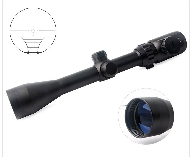 Длинный оптический прицел 3-9x40 HD Антисемический телескопический ...