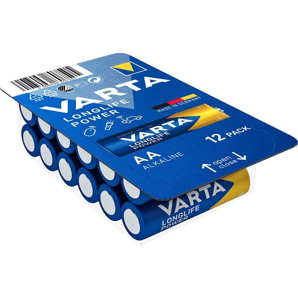 Батарейки АА VARTA LongLife Power 12 шт пальчиковые, AA #1