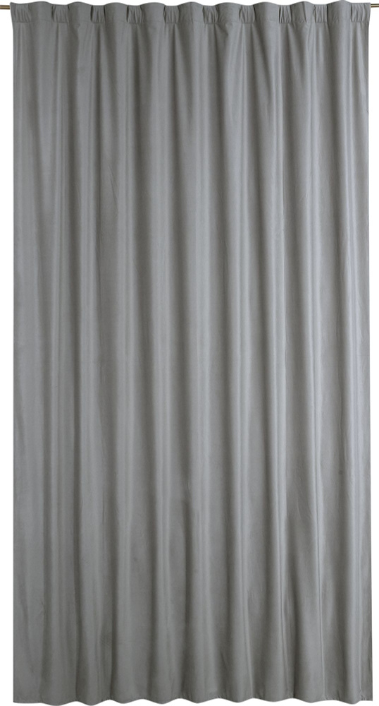 Штора со скрытыми петлями Dubbo 200x280 см цвет серый Granit, ВД84756511  #1
