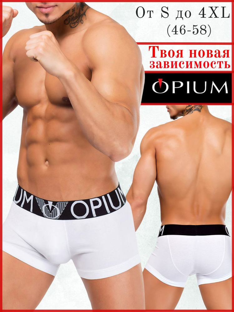 Трусы боксеры OPIUM Нижнее белье, 1 шт #1