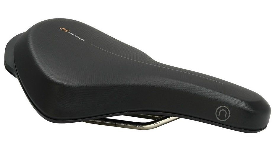 Седло велосипедное SELLE ROYAL, On Moderate, 267x189мм, 531гр, черное, 02-300477  #1