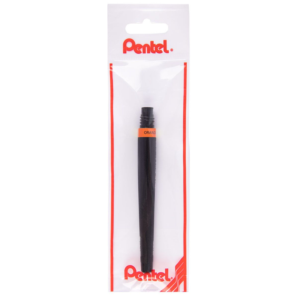 Сменный картридж для кисти "Pentel" с краской Colour Brush GFL FR-107X оранжевый  #1