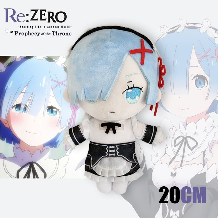 Аниме Мягкая игрушка/Re:Zero Rem,20CM #1