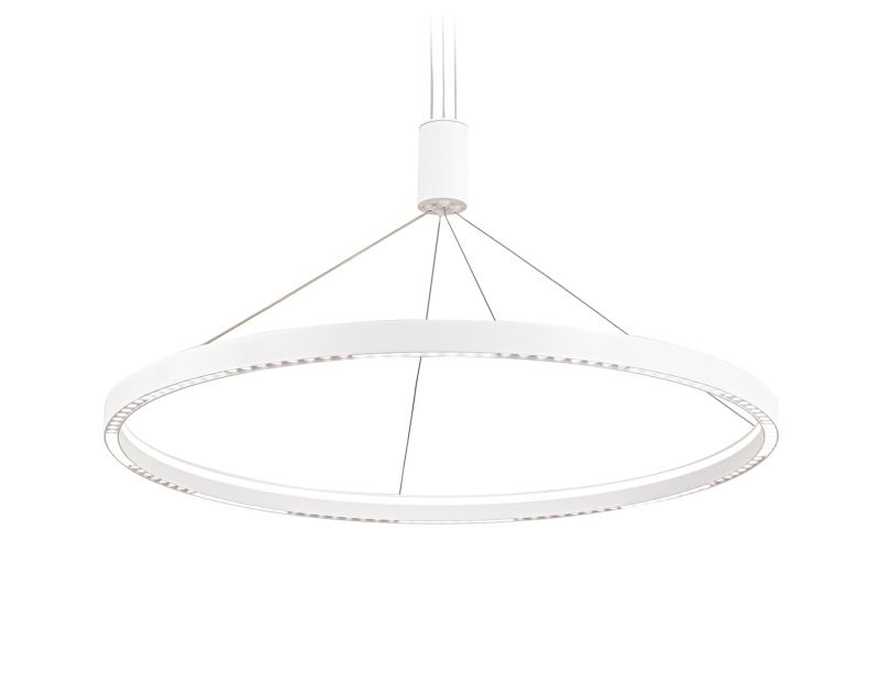 Подвесной светодиодный светильник Ambrella Light Comfort FL5855 WH белый 40W 3000K/4200K/6400K D800*860 #1