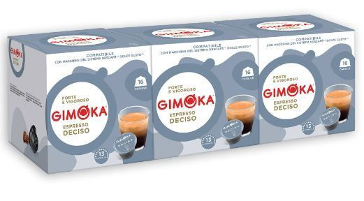 Кофе в капсулах Gimoka Dolce Gusto Deciso, 48шт #1