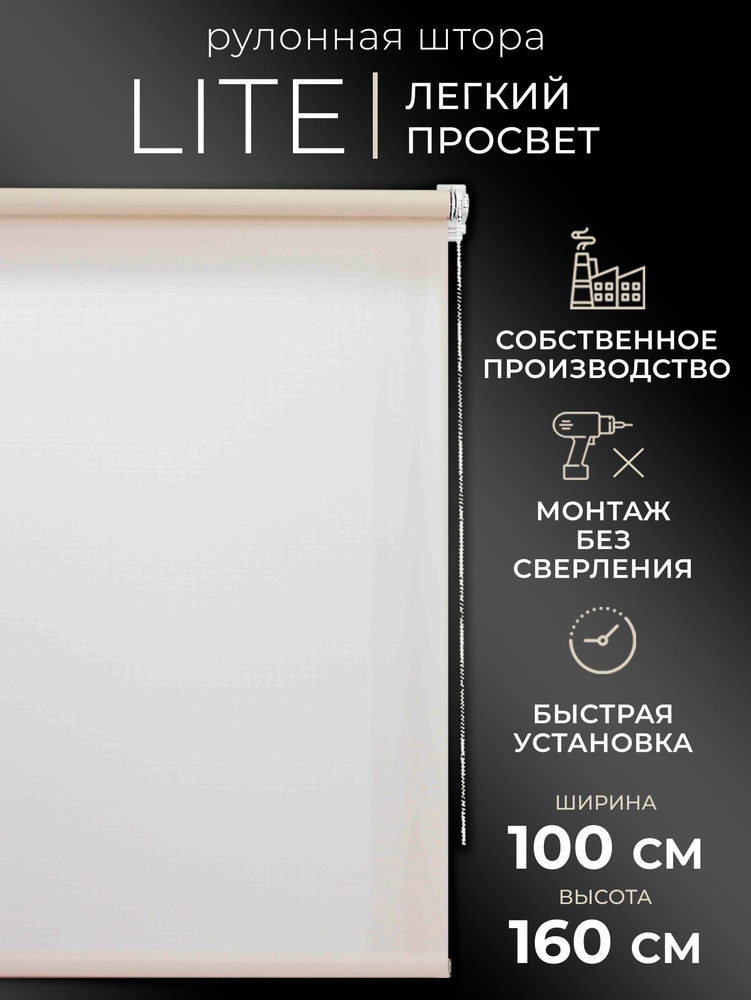 LmDecor Рулонные шторы 100х160 см. Уцененный товар #1