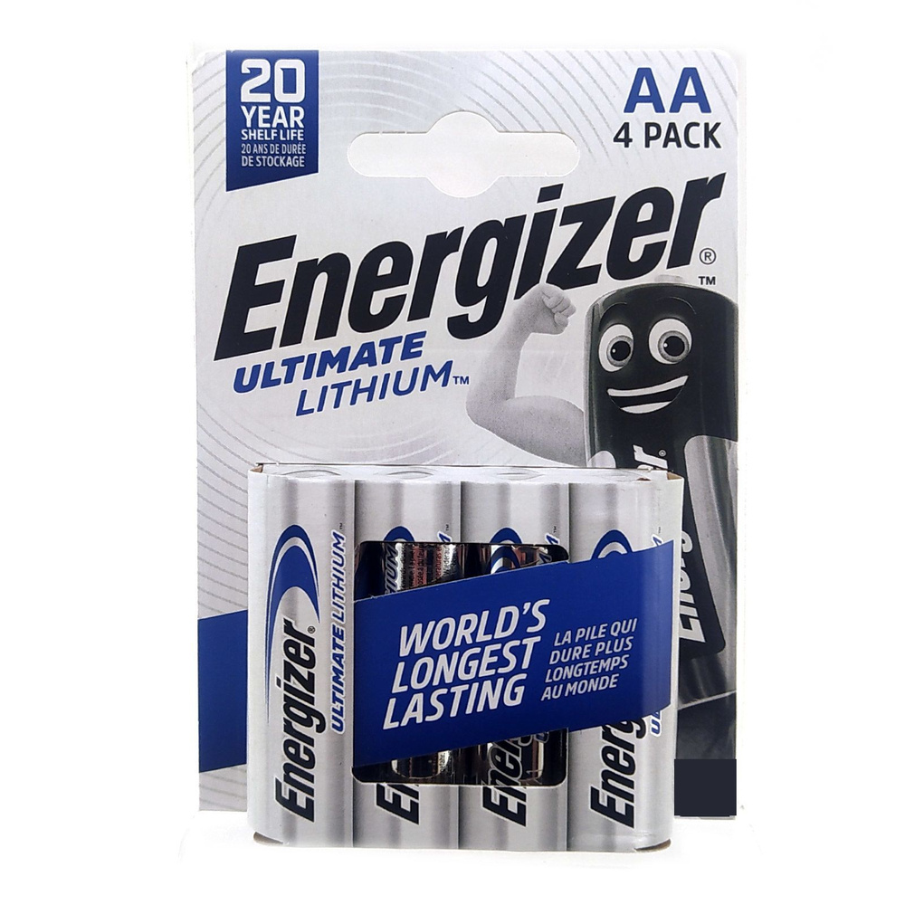 Батарейка литиевая (4шт) ENERGIZER AA (FR6 LR6) Ultimate 1.5В #1