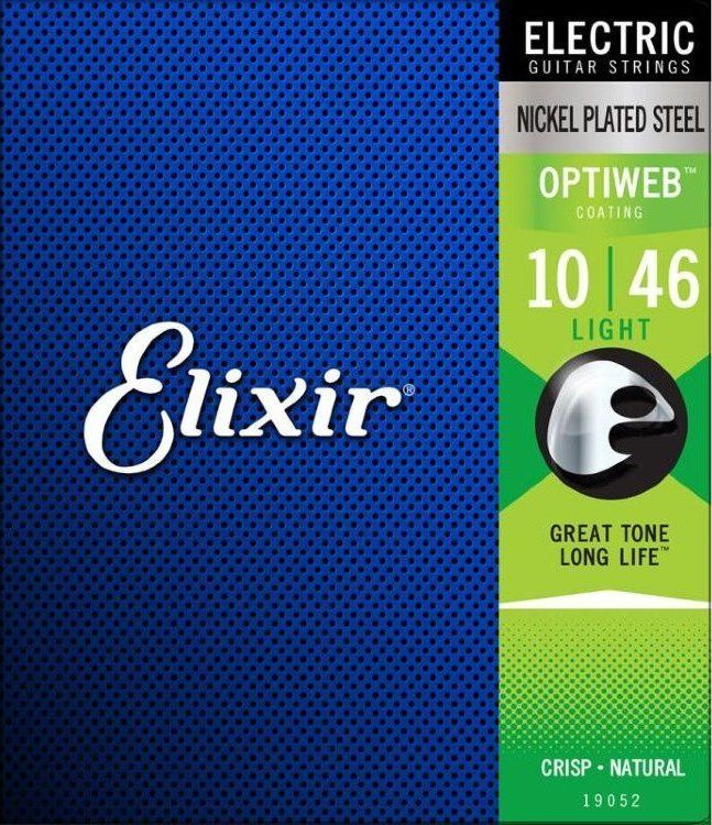 Струны для электрогитары Elixir 10-46 Optiweb Light 19052 #1