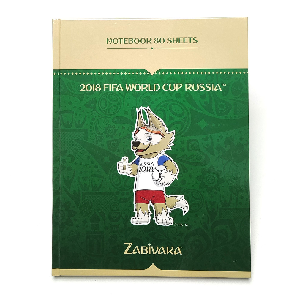 Тетрадь, Zabivaka, Бизнес-блокнот в твердой ламинированной обложке, А5, 80 листов, в клетку. Зеленый #1