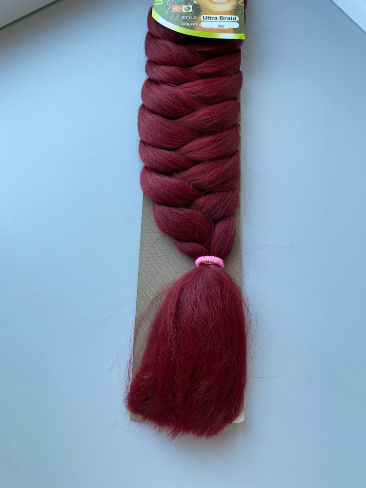 Канекалон для плетения. Сенегальские косы #1