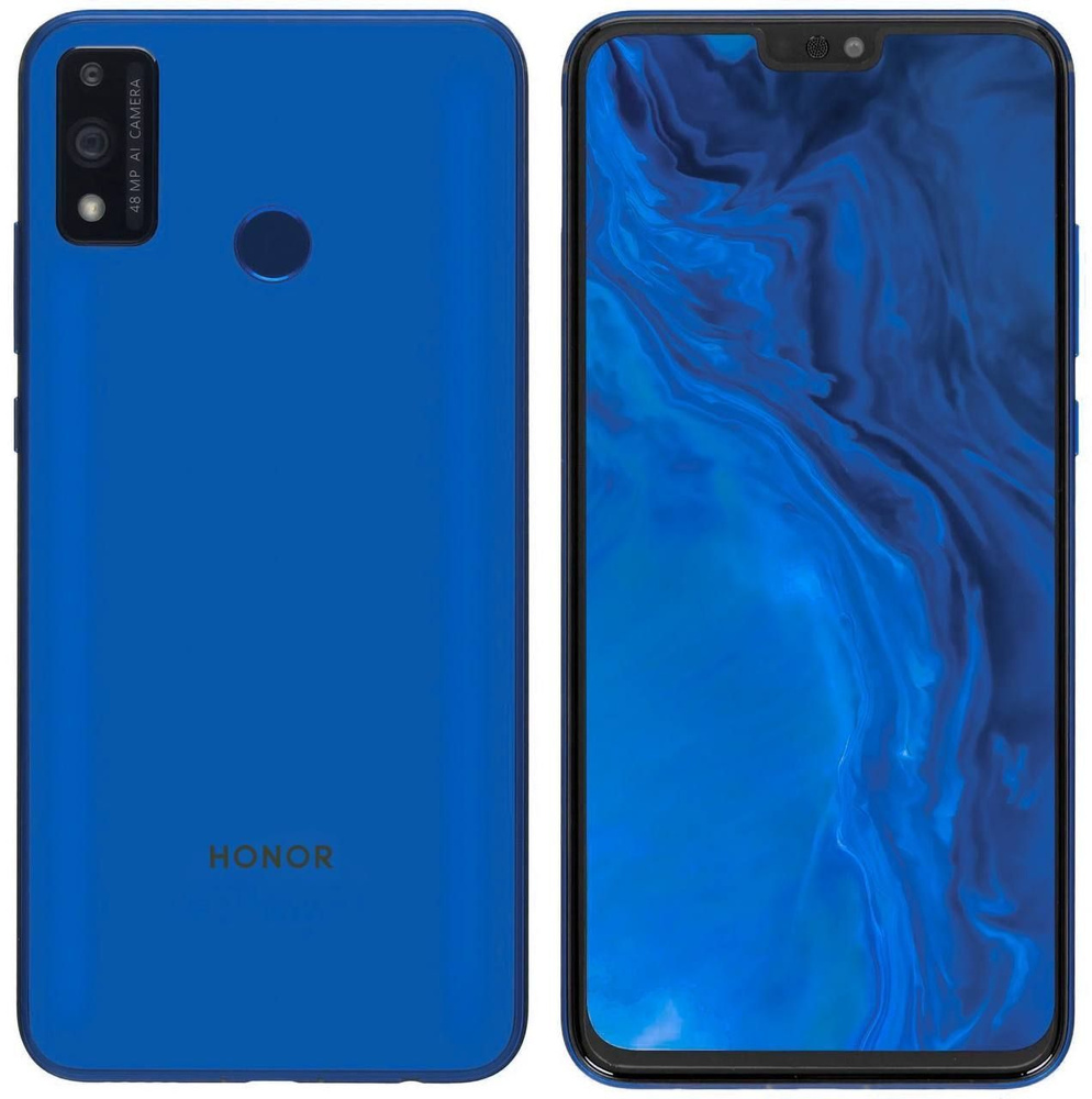 Honor Смартфон 9x lite 6/128 ГБ, синий #1