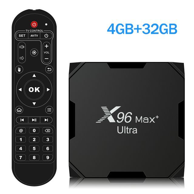 Gb av. Смарт приставка x96 Max Plus. Smart ТВ приставка x96 Max Plus 4gb/32gb. X96 Max Plus Ultra. Смарт ТВ приставка x96 Max+ 4/64 ГБ.