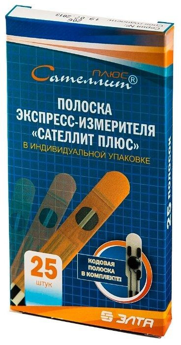 Тест-полоски Сателлит Плюс №25 #1