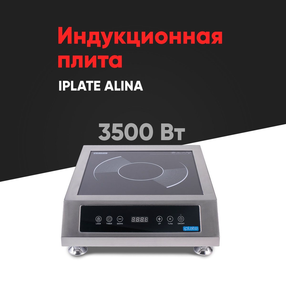 Индукционная плита IPLATE ALINA 3500 Вт #1