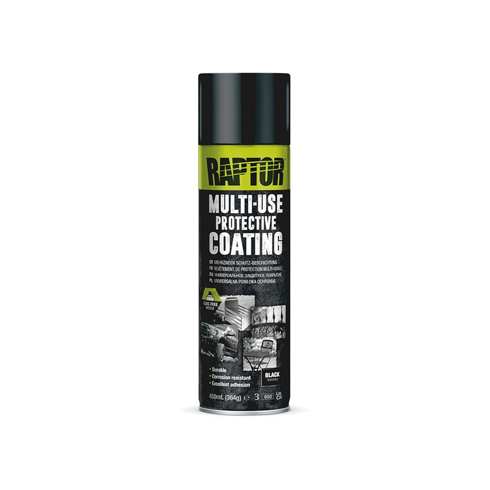 Универсальное защитное покрытие краска юпол раптор U-POL RMUB/AL Raptor 1K Multi Use Protective Coating #1