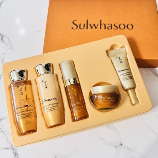 Sulwhasoo Подарочный набор косметики для ухода за кожей лица антивозрастной; бьюти бокс для женщин корейский #1