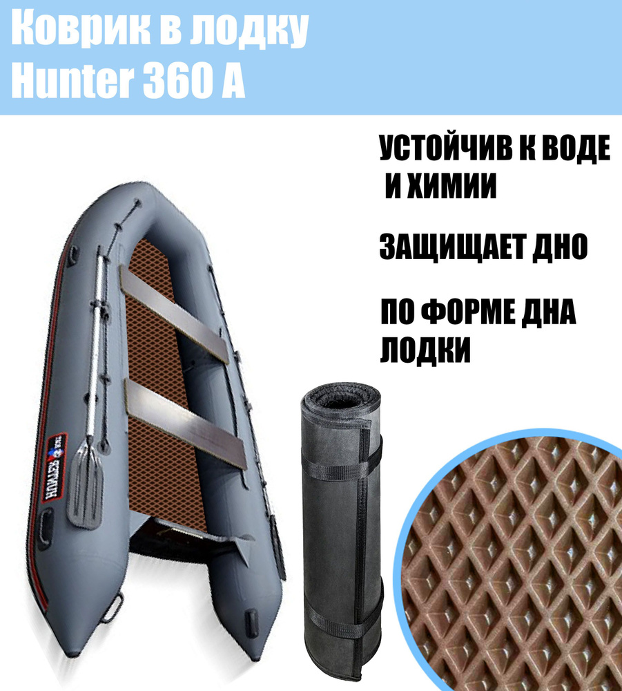 Коврик EVA в лодку Hunter 360A / Хантер 360А #1