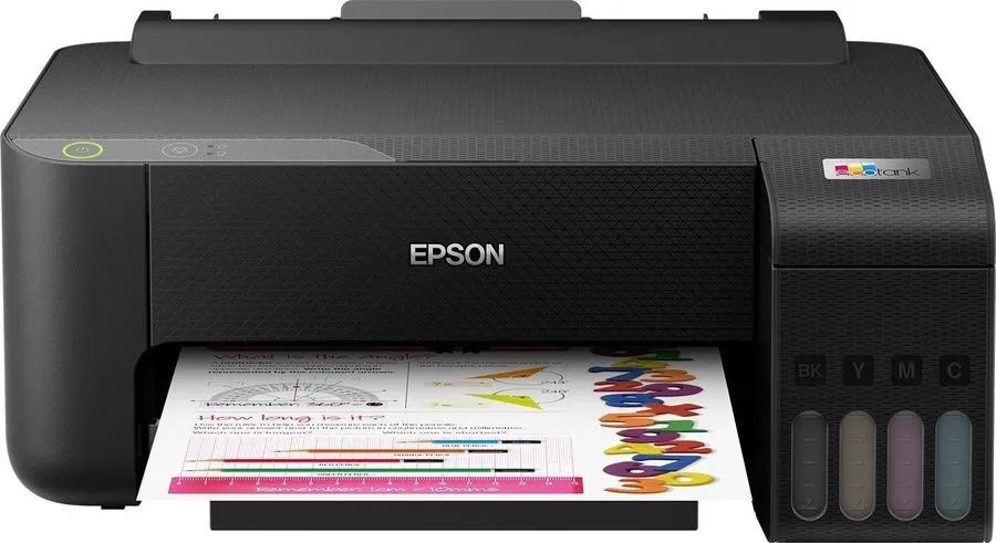 МФУ струйный Epson L1210 (C11CJ70401/501/509) A4 USB черный #1