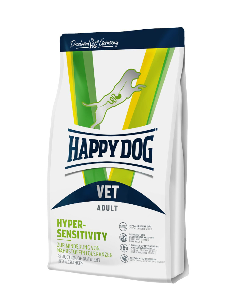 Happy Dog корм для взрослых и пожилых собак всех пород, при пищевой аллергии, 1 кг  #1