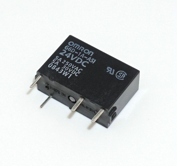 Силовое реле G6D-1A-ASI-24VDC(24V,5A,250VAC/30VDC,4PIN) - купить с ...