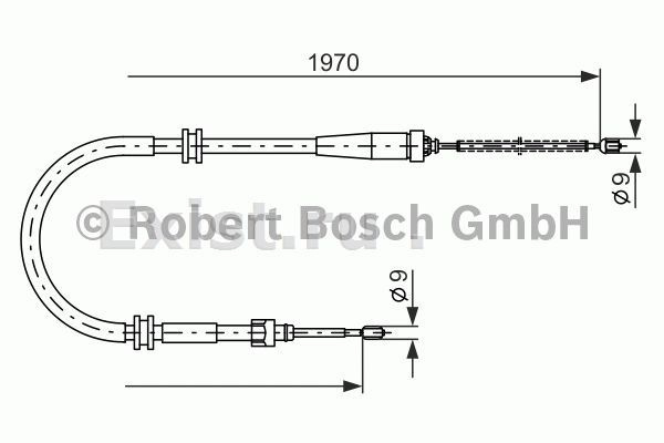 Bosch Амортизатор подвески, арт. 1987482253 #1