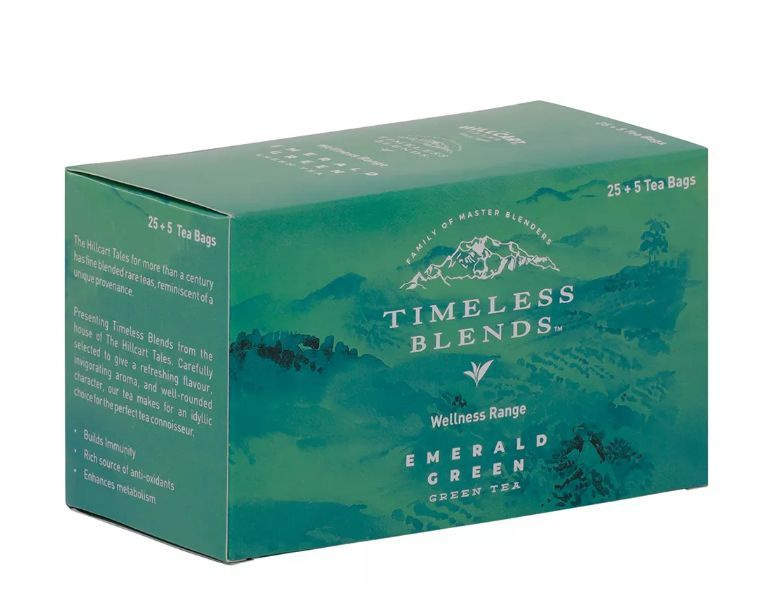 Чай зеленый Timeless Blends Emerald Green пакетированный, Индия #1