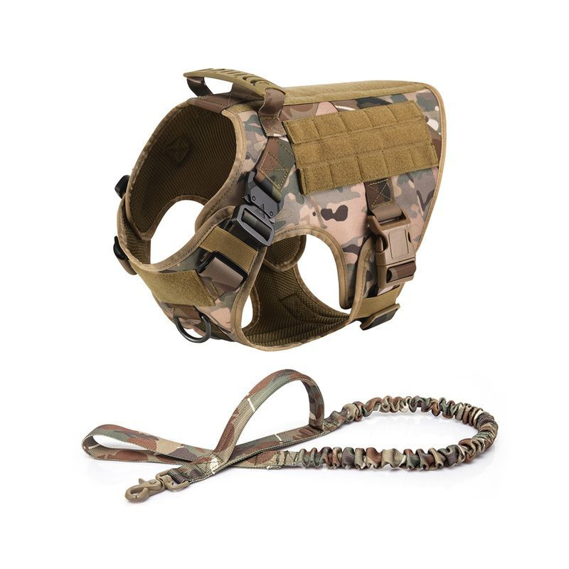 Военная тактическая шлейка для собак крупных /средний/мелких размер ...