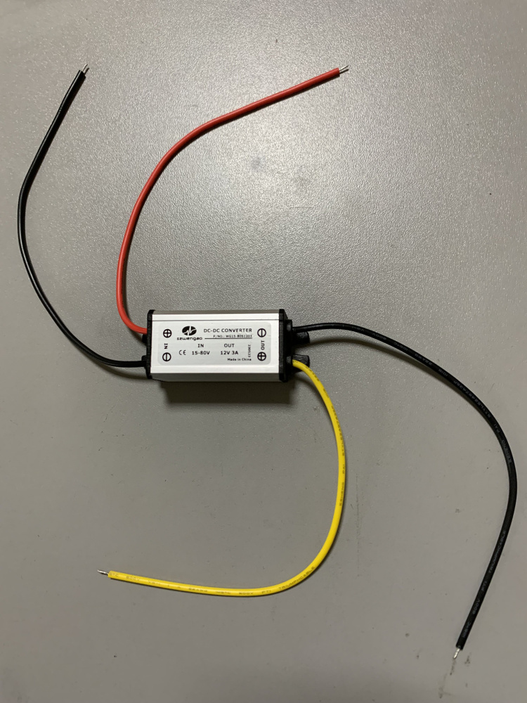 Понижающий преобразователь постоянного тока DC-DC (15-80 V) - 12V 3A  #1