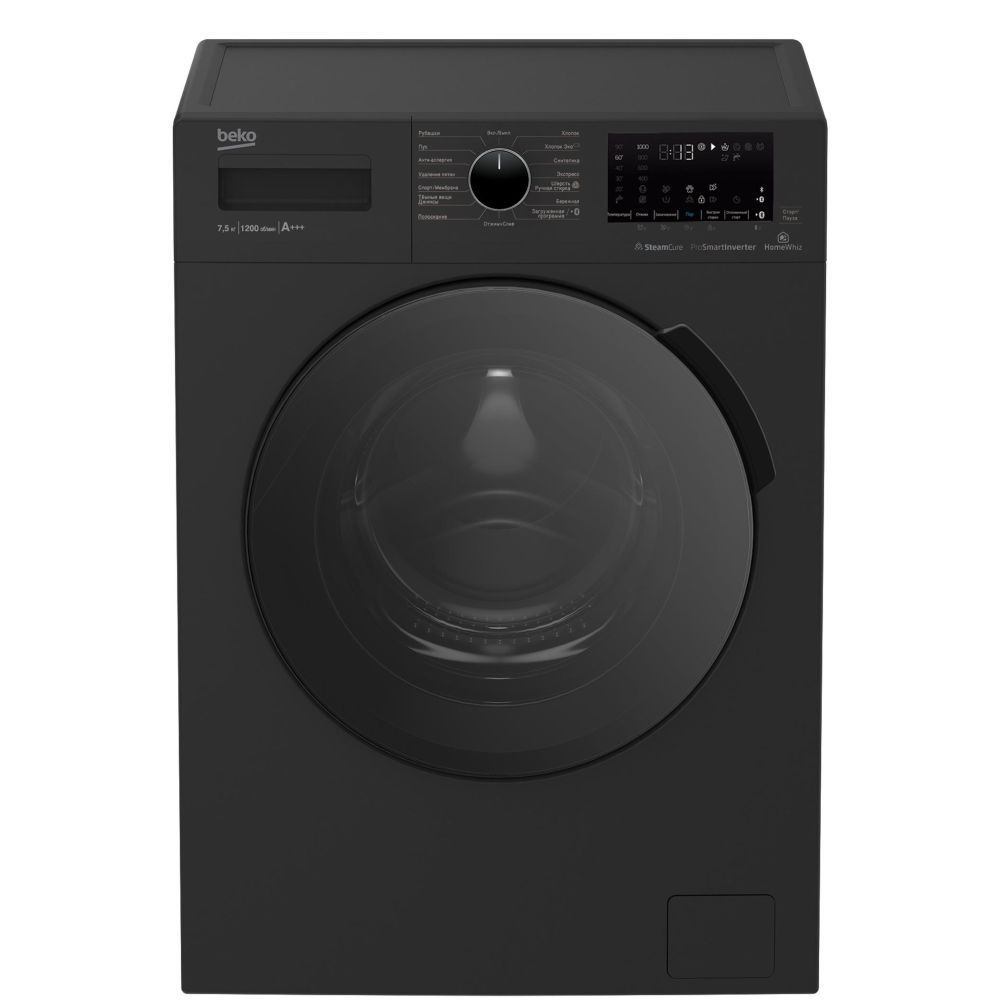 Стиральная машина Beko WSPE7H616A, черный #1