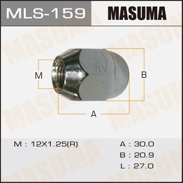 Masuma Гайка колесная М12 х 1,25, 30 мм, 1 шт. #1