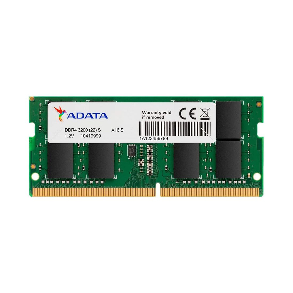 ADATA Оперативная память Модуль памяти для ноутбука ADATA PREMIER AD4S32008G22-SGN DDR4 8GB 1x (Модуль #1