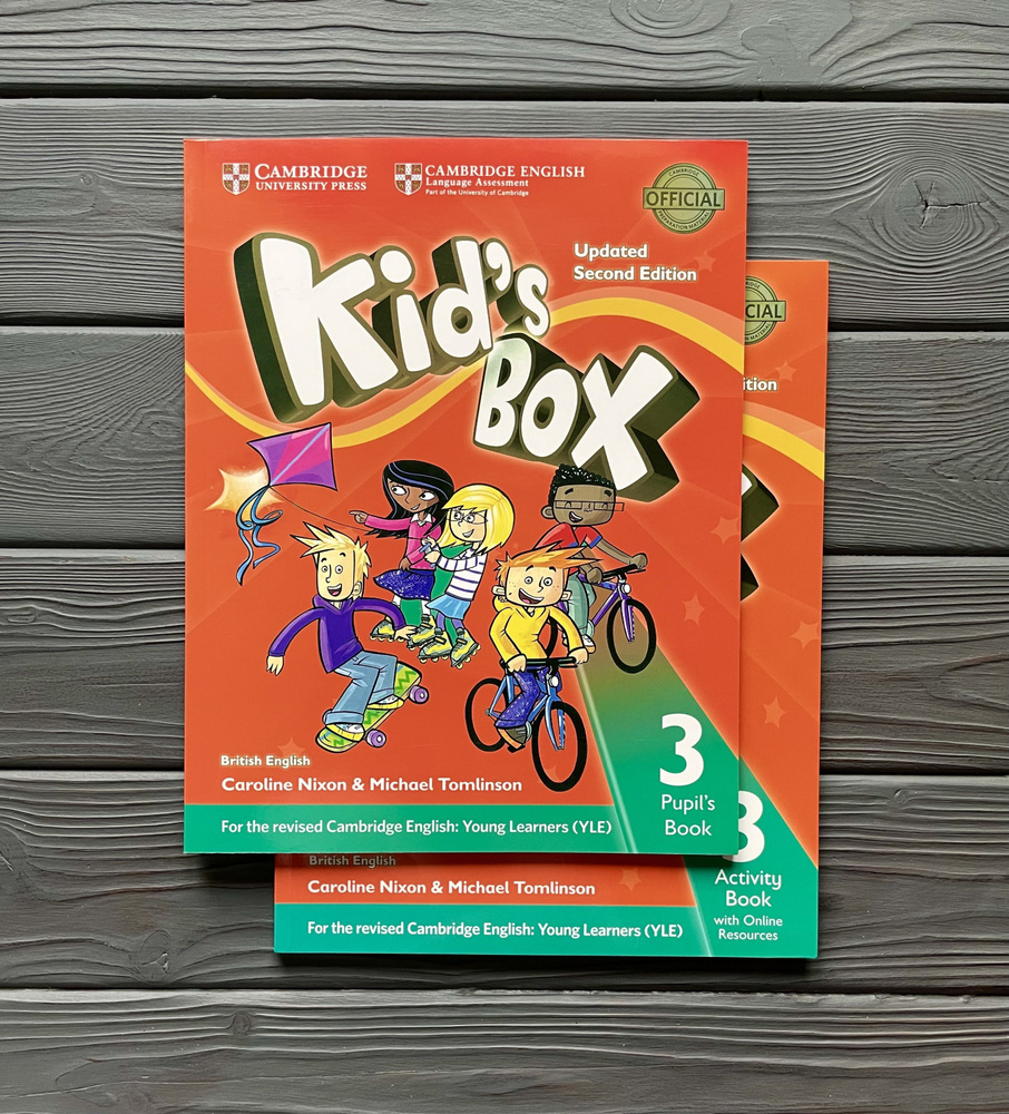 Комплект Kid's Box 3 Updated Second Edition (Pupil's book + Activity book)+онлайн код.  #1