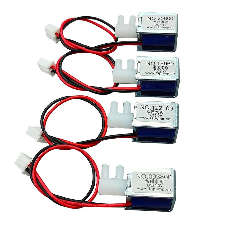 DC 4. 5 В 6 В 12 В 24 В Микро клапан для воды электромагнитный соленоид ...