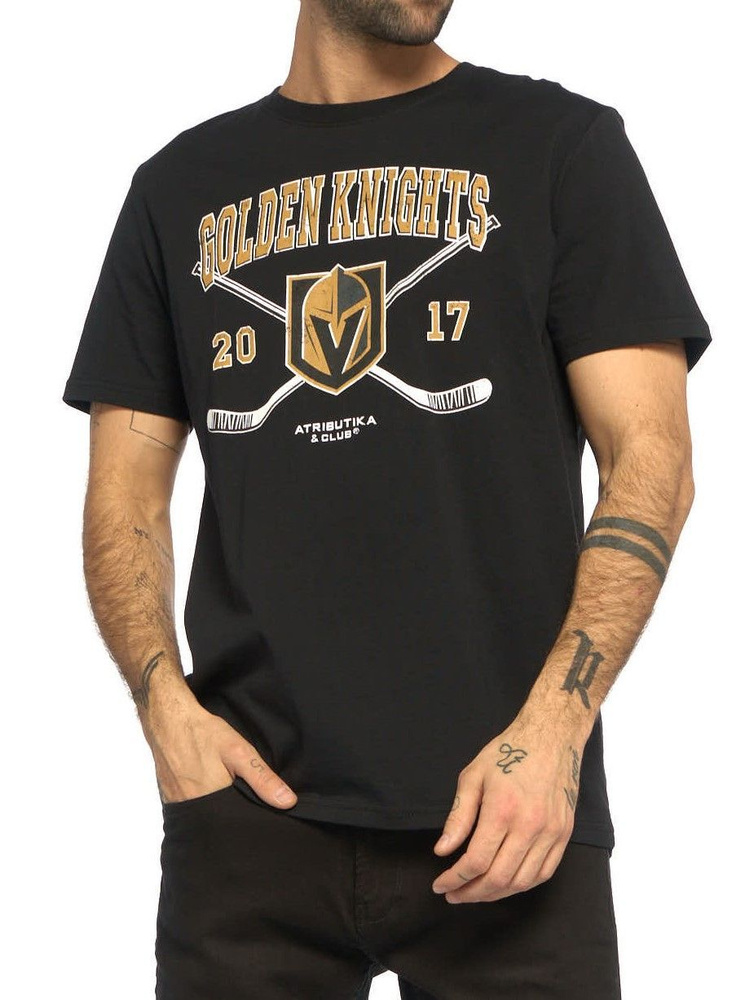 Футболка Atributika & Club Vegas Golden Knights #1