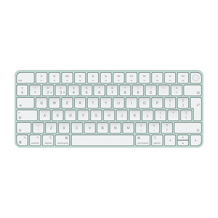 Клавиатура беспроводная Apple Magic Keyboard с Touch ID A2449 (с гравировкой кириллицы) Зелёный  #1