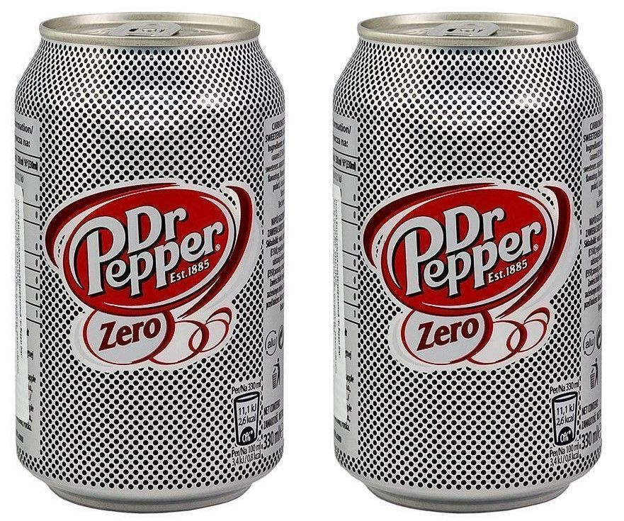 Dr.Pepper Zero легендарный газированный напиток, тот самый вкус с оттенками вишни, только без сахара #1