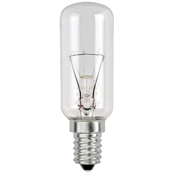 Лампа накаливания Bellight E14 230 В 40 Вт туба 400 лм теплый белый цвет света для диммера  #1