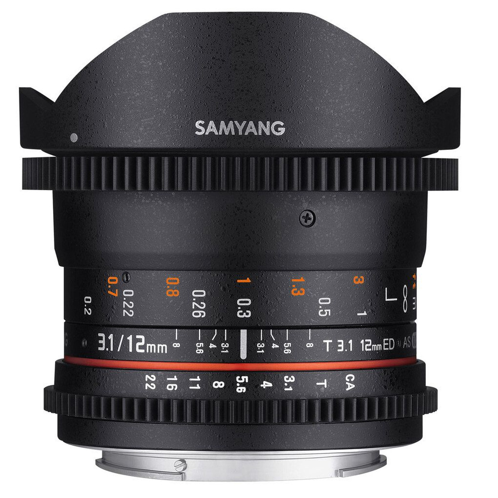 Samyang Optics Объектив Samyang 12mm T3.1 ED AS NCS Fish-eye VDSLR Sony E #1