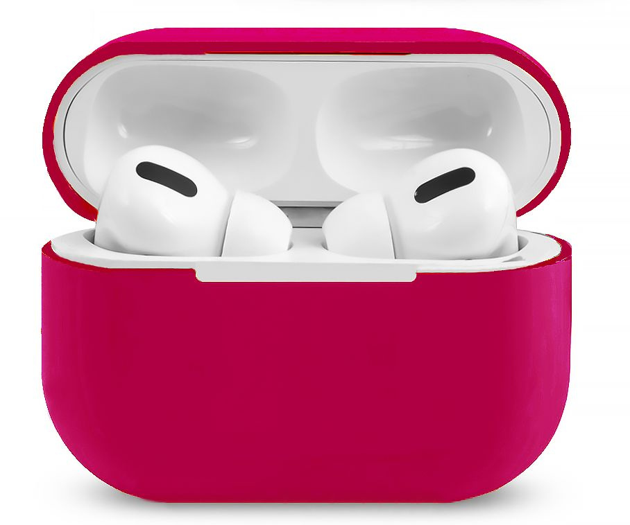 Силиконовый чехол ISA для Apple AirPods Pro Бордовый #1