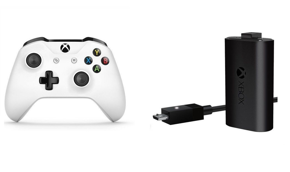 Геймпад Microsoft беспроводной Xbox One S / X / Series S / X Wireless Controller White Белый 3 ревизия #1