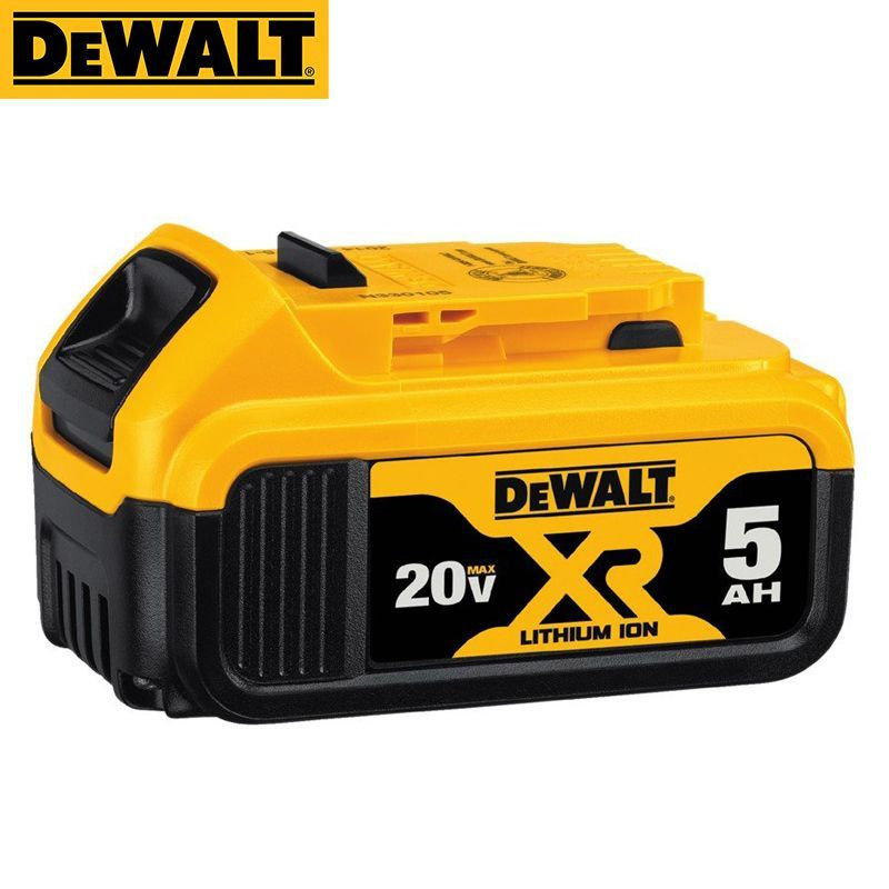 Аккумулятор DEWALT Max XR 20 В 5 Ач DCB184 DCB205 светодиодный фонарь оригинальный литиевый аккумулятор #1