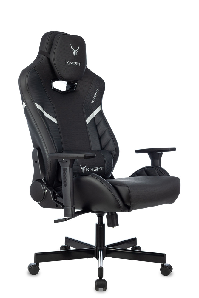 KNIGHT Игровое компьютерное кресло Кресло игровое KNIGHT THUNDER 5X, черный  #1