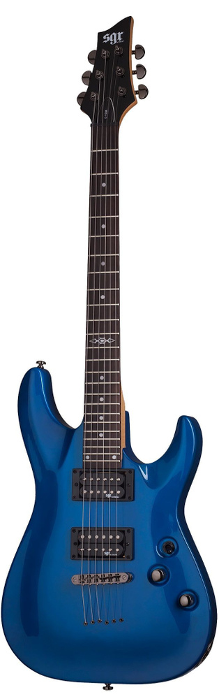 Электрогитара синяя Schecter SGR C-1 EB #1