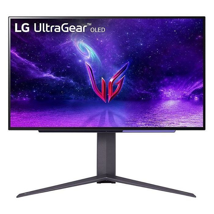 LG 27" Монитор 27GR95QE-B, черный #1